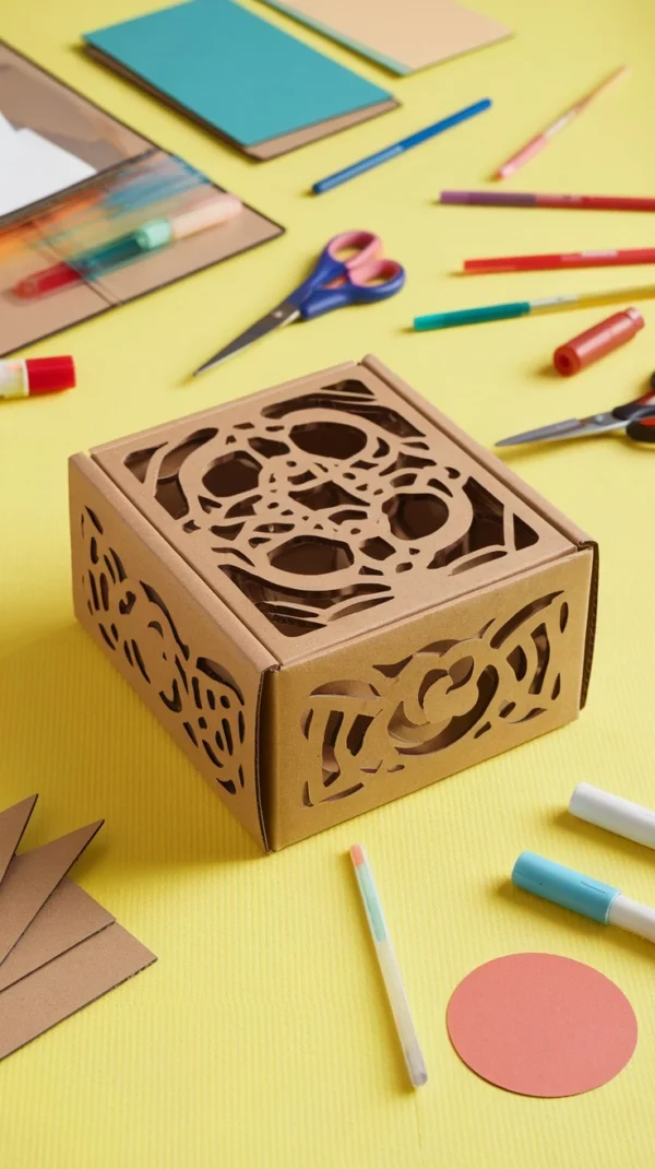 Cardboard Puzzle Box