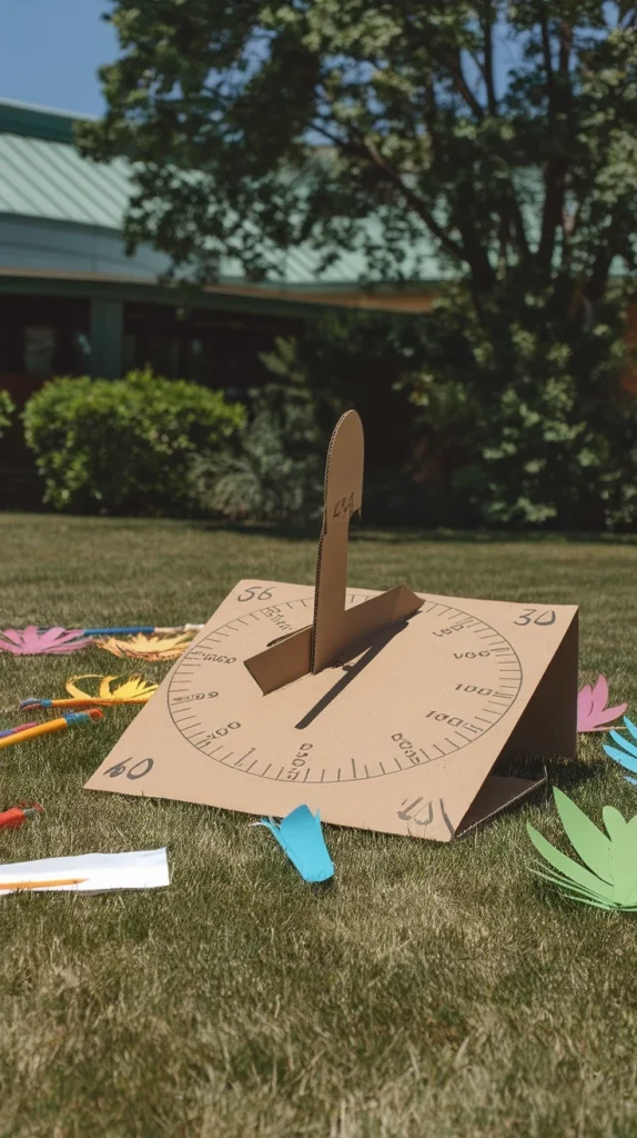 25 Genius Cardboard Craft Ideas You Need to Try Today! 25 Cardboard Sundial