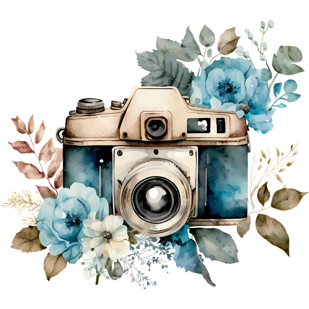 12 Blue Vintage Flower Clipart - Free Download 6 vintage blue flower clipart1 png